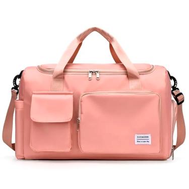 Imagem de Bolsa para Academia, Mala Esportiva de ombro, Bolsa de viagem transversal à prova d'água - Linha Premium Occhioro (Rosa)