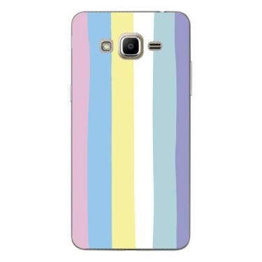 Imagem de Capa Case Capinha Samsung Galaxy  J2 Prime Arco Iris Candy - Showcase