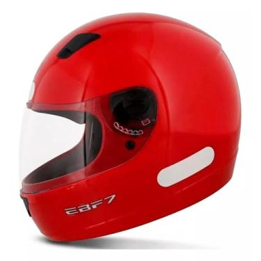 Imagem de Capacete New Ebf 7 Solid 56/Vermelho