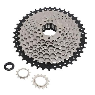 Imagem de Tbest Cassete de bicicleta de 9 velocidades, cassete de 9 velocidades 12‑42T cassete de bicicleta elétrica para bicicleta cassete de volante