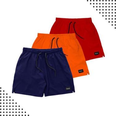 Imagem de Bermuda Shorts Elastico Masculino Verão Leve Kit C3 - Use Volk