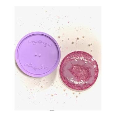 Imagem de Confeitaria dos Moldes, R270 Molde de silicone porta aliança resina