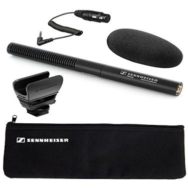 Imagem de Sennheiser Microfone para filmadora de espingarda MKE-600 com cabo adaptador Sennheiser KA600