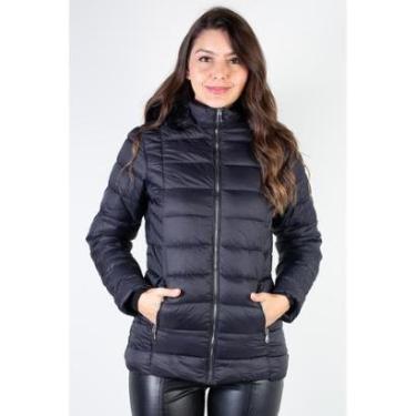 Imagem de Jaqueta feminina curta de nylon forrada 80239-Feminino