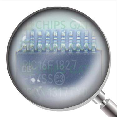 Imagem de PIC16F1827-E-SS 4Pcs Pic16F1827-E/Ss Ic Mcu 8Bit 7Kb Flash 20Ssop