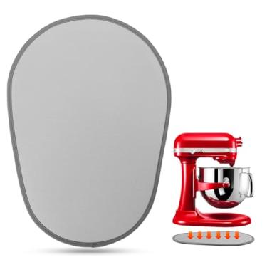 Imagem de Tapete deslizante misturador para auxílio de cozinha - Misturador deslizante para bancada de cozinha, acessório para Kitchenaid 5-8 Qt Bowl Lift Stand Mixer, Mover Slider Pad Mixer Acessórios de