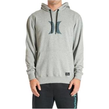 Imagem de Moletom Hurley Canguru Icon Claro-Masculino