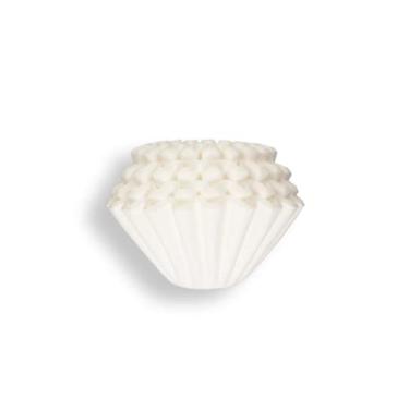 Imagem de Kalita Filtros de café Wave Series KWF-155#22213, brancos, para 1 a 2 pessoas, 100 folhas
