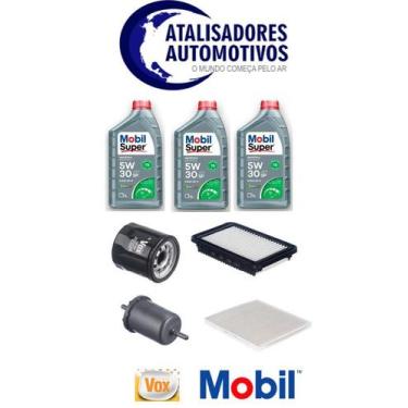 Imagem de Kit troca de oleo completo (filtros e oleo) hb20 1.0 flex 2012 2013 20