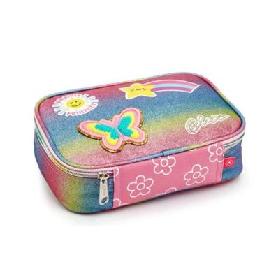 Imagem de Estojo Infantil Box Arco Íris Meninas Fashion - Seanite