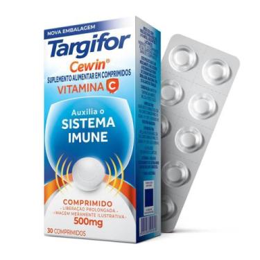 Imagem de Targifor cewin vitamina c 500mg com 30 comprimidos - SANOFI