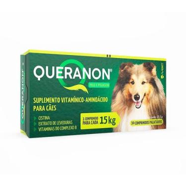Imagem de Suplemento Vitamínico Queranon para Cães 30 com Comprimidos - Avert