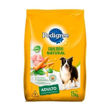Imagem de Ração Pedigree Equilíbrio Natural para Cães Adultos de Raças Médias e 