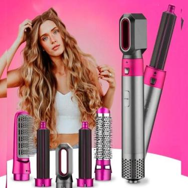 Imagem de Escova Modeladora 5 Em 1 Modelador Cerâmica 110V - Bora Colega