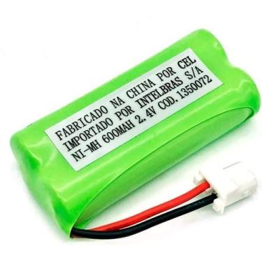 Imagem de Bateria Para Linha Ts Intelbrás 2,4V/600Mah Aaa - Intelbras