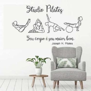 Imagem de Adesivo De Parede Studio Pilates - Ra Personalize