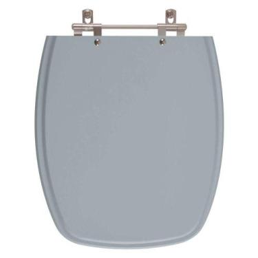 Imagem de Assento Sanitário Stylus Cinza Perola para vaso Celite - Pontto Lavabo