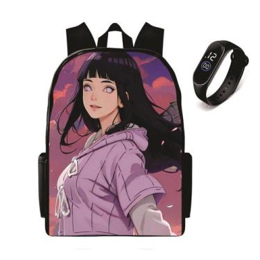 Imagem de Mochila Infantil Lançamento juvenil Escolar mais Relogio Digital Led  