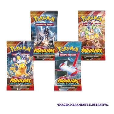 Imagem de Pokémon TCG, Blister Unitario Escarlate E Violeta 8 Fagulhas Impetuosas