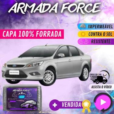 Imagem de Capa Cobrir Carro FOCUS SEDAN ANTIGO 100% Forrada Armada Force 100% Im