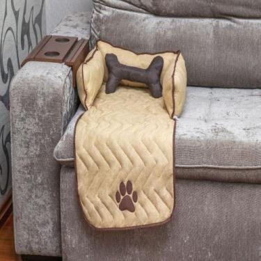 Imagem de Protetor De Sofá Pet Snoopy Pequeno Matelado 80 X 44 X 15 Cm - Comfort