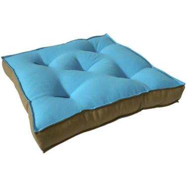 Imagem de Almofada Futton Turco 42x42cm Azul/Green - FASTLAR