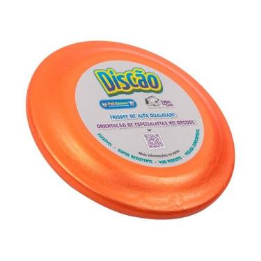 Imagem de Brinquedo Pet Games Discão Laranja para Cães