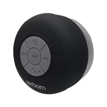 Imagem de Caixa som bluetooth resistente agua cs-a6bt mini preto exbom