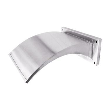 Imagem de Cascata Aço Inox Piscina 40cm Instalação Simples Pratic - Globalmar