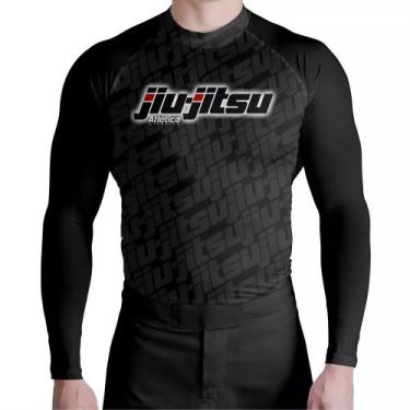 Imagem de Rash Guard JiuJitsu Gray Atlética - Atlética Esportes, G