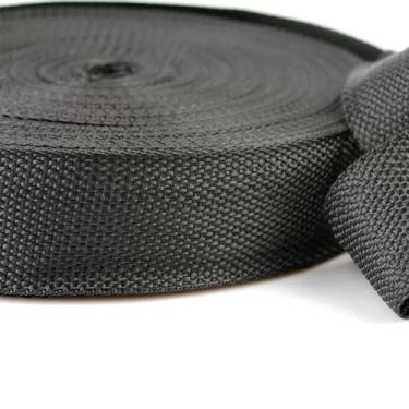 Imagem de Fita Alça CBR 30mm (3cm) Rolo de 50 metros - Preta - Prime Ateliê
