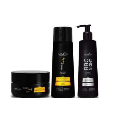Imagem de Sanliss Perfect Curly Shampoo e Máscara e BBC Night