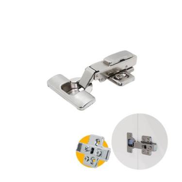 Imagem de Dobradiça Cermag 35 Mm Reta Com Amortecedor Bumper Plus Clip, Reta Plu