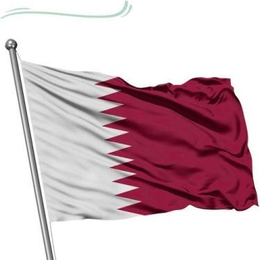 Imagem de Bandeira Do Catar Qatar 1,50x0,90mt Copa 2022 Qualidade - Max Bandeira
