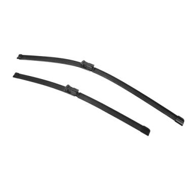 Imagem de X AUTOHAUX 1 par de lâminas de limpador de para-brisa dianteiro de 66 cm + 50 cm para BMW X5 G05 18-23 conjunto de substituição OE limpador de para-brisas All-Seasons Top-Lock, não gancho J/U