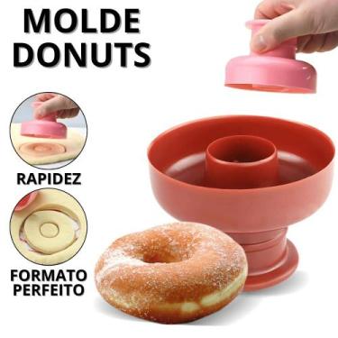 Imagem de Forma De Mini Donuts Cortador De Rosquinha Modelador De Rosquinhas Ros