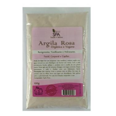 Imagem de ARGILA ROSA ORGÂNICA  VEGANA E ESTERILIZADA 100g - ECO SPA