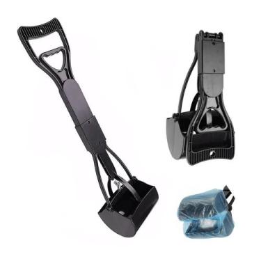 Imagem de Pá Pega Coletora Pet Coletor Fezes Cocô Cachorro Gato 60cm - TATUDEBOA