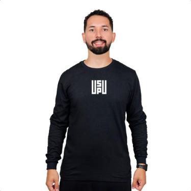 Imagem de Camisa Manga Longa Masculina Frio Caminhada Treino Corrida - USUP, Pre