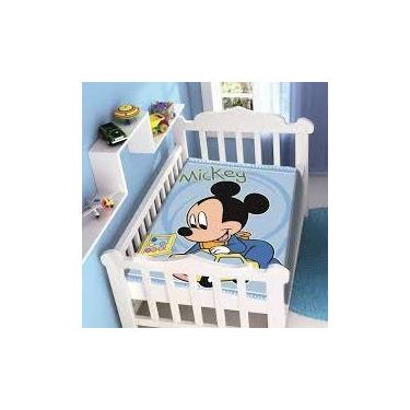 Imagem de Cobertor De Bebê Raschel Mickey  Jolitex, Carrinho