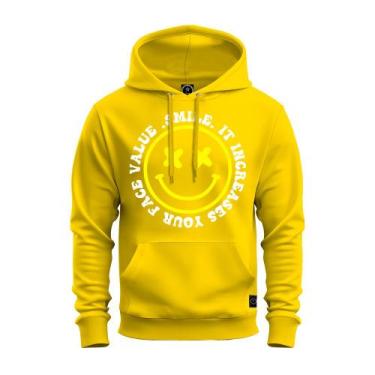 Imagem de Moletom Estampado Confortável Blusa De Frio Inverno Smyle Hum - Supras