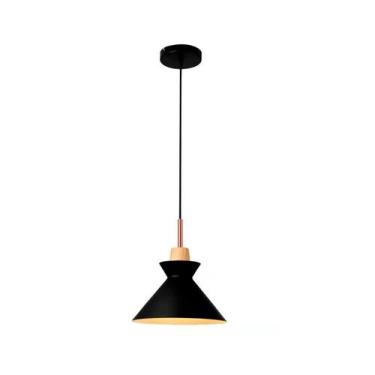 Imagem de Pendente Lustre Industrial Cabeceira Bancada Quarto Sala N7 E-27x1 - N