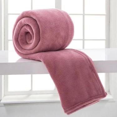 Imagem de Manta Microfibra Home Design Solteiro  2,00x1,50 m - CORTTEX, Batom