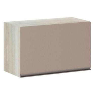 Imagem de Armário Basculante 60cm 1 Porta Luci Legno Crema C/Connect - LUCIANE M