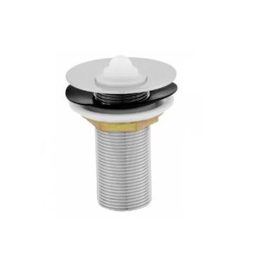 Imagem de Válvula de Lavatório S/L Metal Pia Banheiro Resistente - LM, Prata