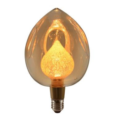 Imagem de Lâmpada Filamento Led Globo Retrô Âmbar E27 3W 2200K Bivolt