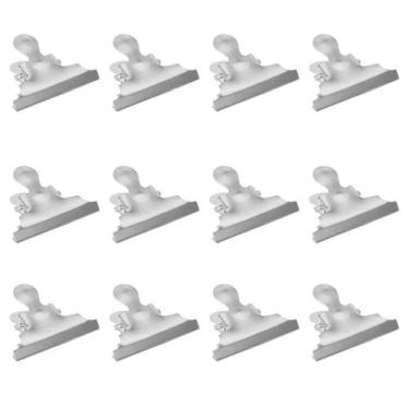 Imagem de Kit 12 Prendedores De Papel Zincado Pequeno 75mm - Cavia