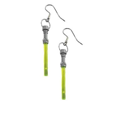 Imagem de ToyBurg, LEGO Brincos de sabre de luz Star Wars Joia divertida (verde neon), er_001_vermelho