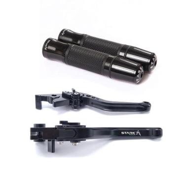Imagem de KIT Manete Manopla Esportivo Moto Cbr1000rr Fireblade 04 05 06 07 - St