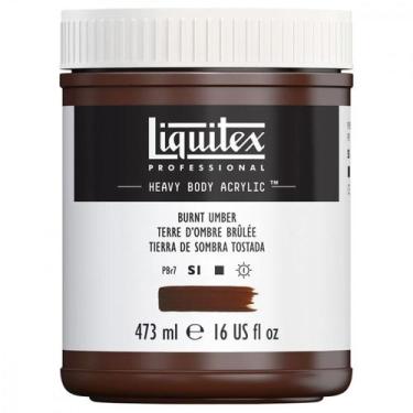 Imagem de Tinta Acrílica Liquitex Heavy Body 128 Burnt Umber 473ml